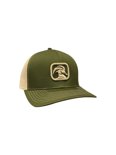 olive and tan kings creek hat