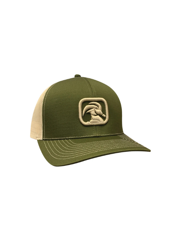 olive and tan kings creek hat