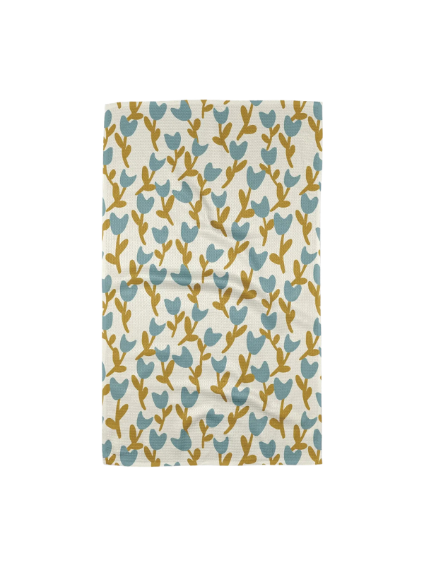 Tulip Garden Tea Towel