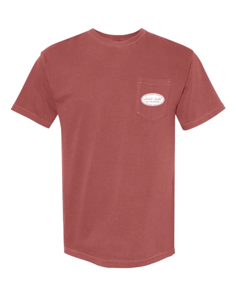 HLO Logo Tee in Brick