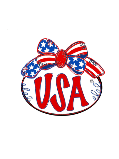 USA velcro attachment for DK Designs door hangers