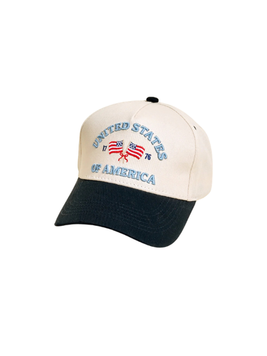 usa red white and blue hat