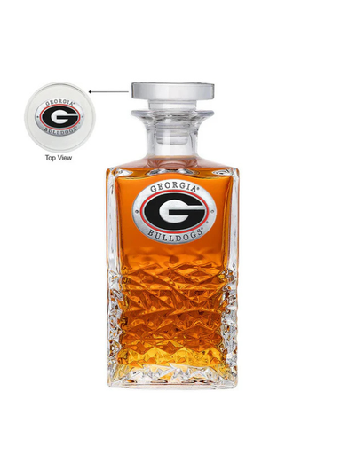 glass Georgia decanter