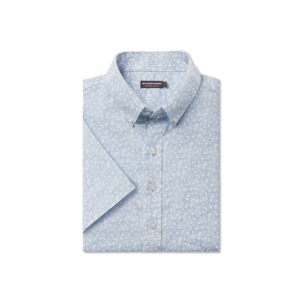 Blaise Relaxed Shirt in Light Blue by Southern Marsh