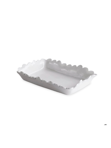 White Melamine Guest towel holder 