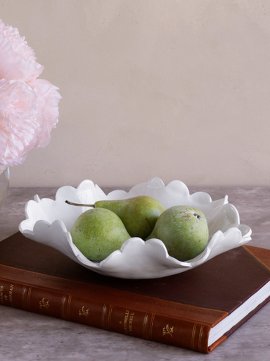 White Melamine medium bowl