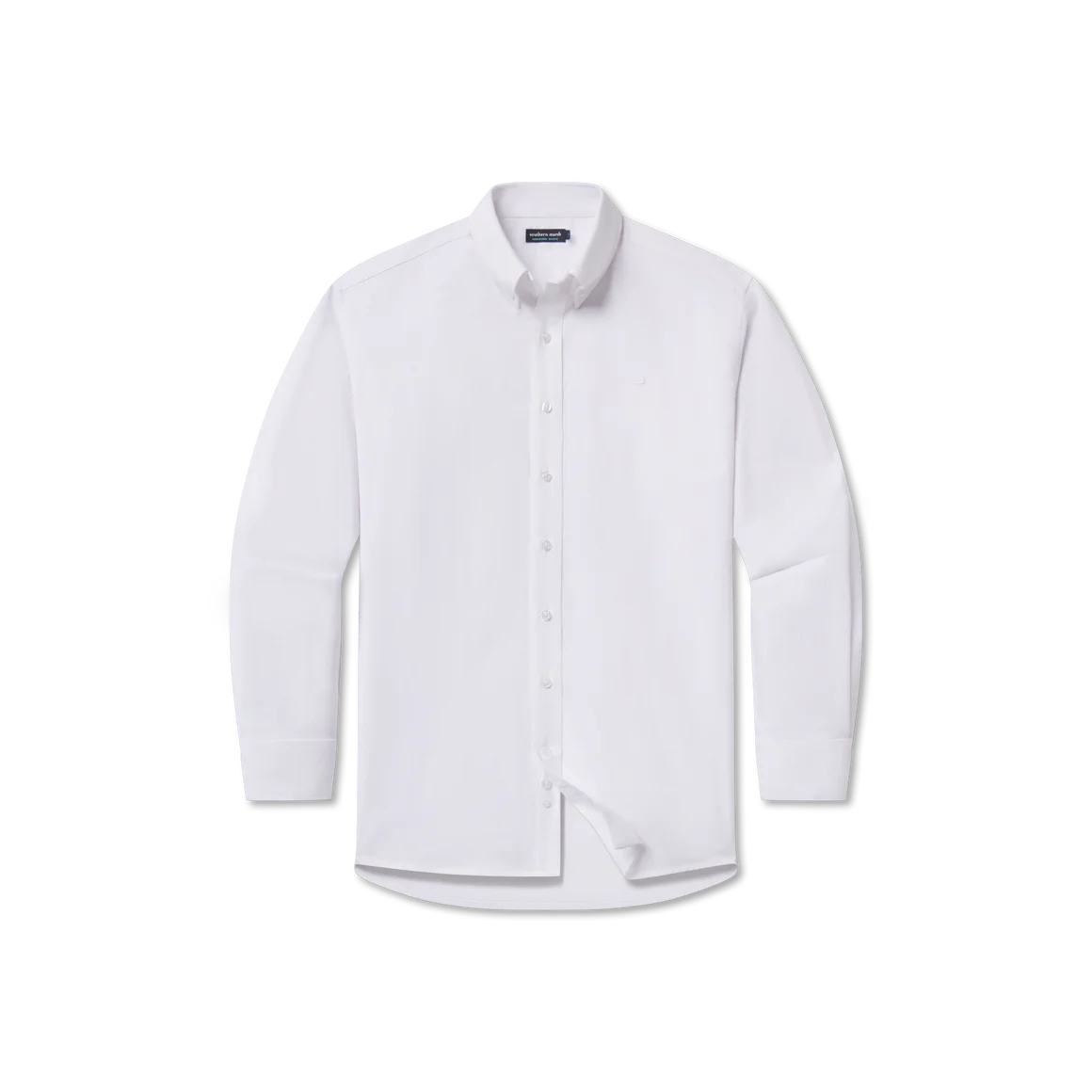 White Classic Oxford Dress Shirt by Southern Marsh