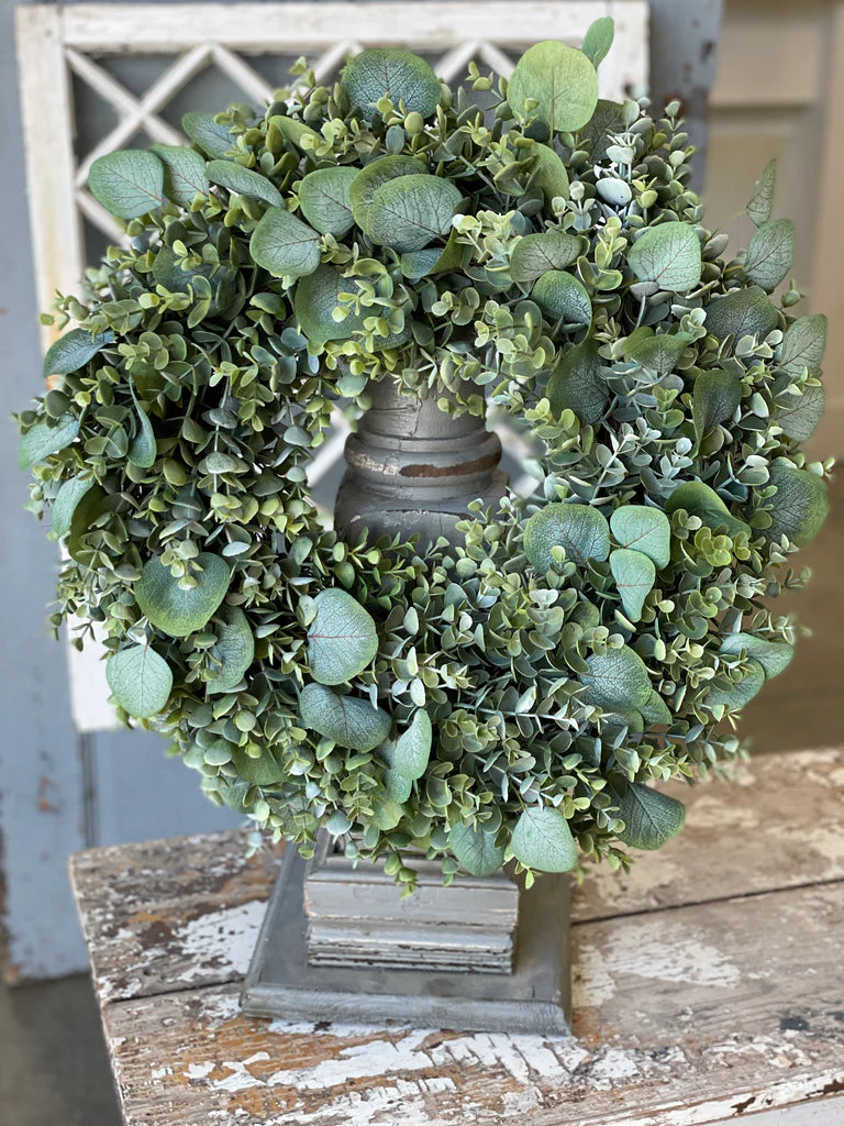 20” Enclave Eucalyptus Wreath