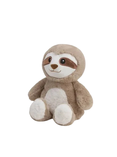 brown Veluna Sloth Cozy Cute Warmies