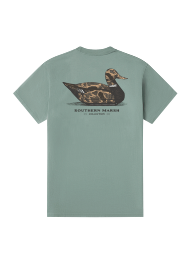camo duck 100% cotton tee