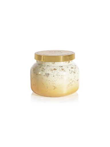 gold shimmer Volcano Glimmer 28oz Candle