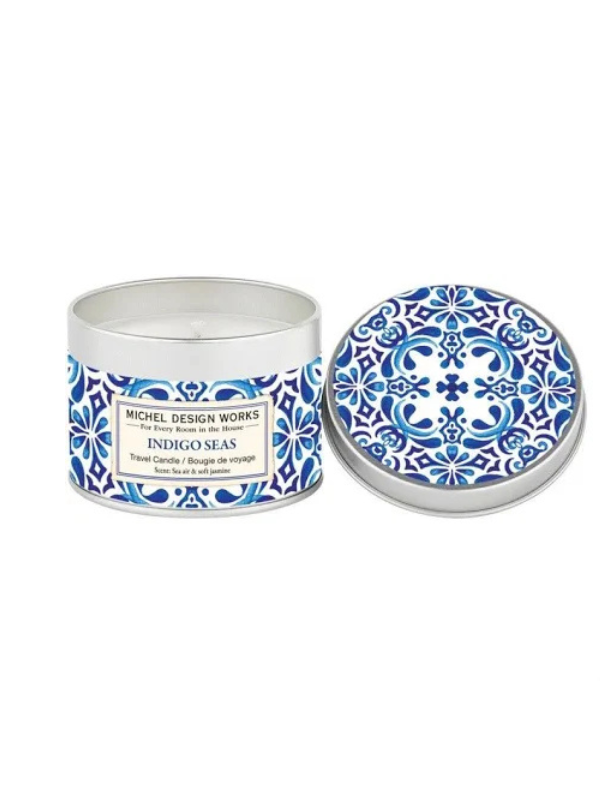 Indigo Seas Travel Candle By Michel Design Works