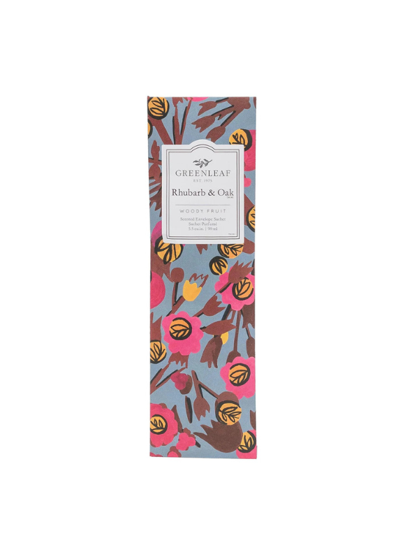 Rhubarb & Oak Slim Sachet