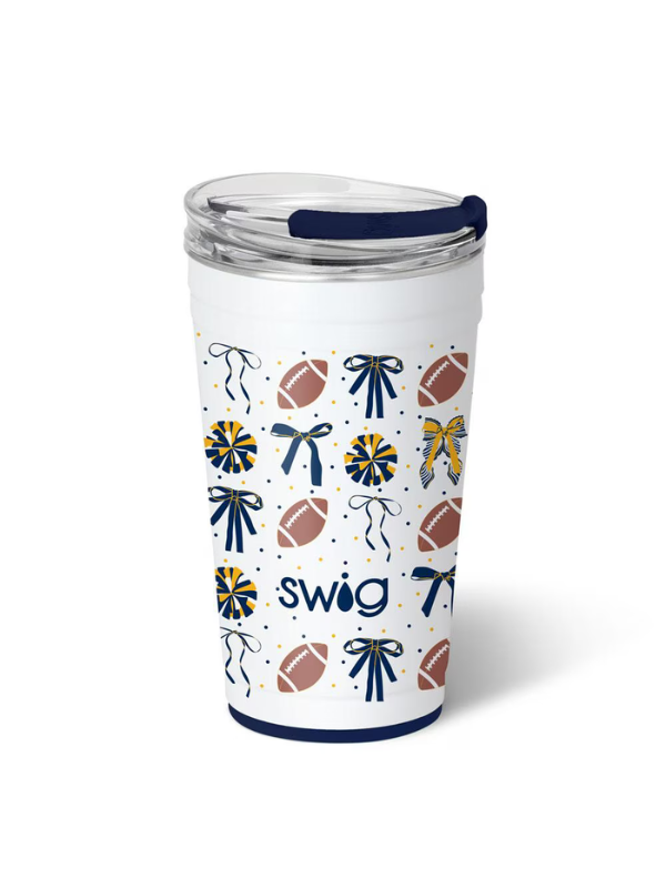 We've Got Spirit Navy + Yellow Party Cup By Swig