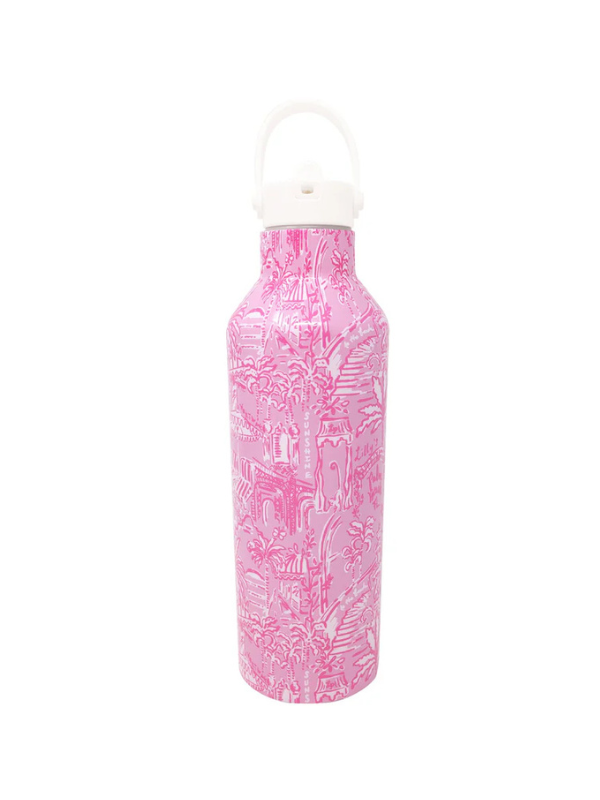 Palm Beach Playground Stainless Steel Water Bottle by Lilly Pulitzer