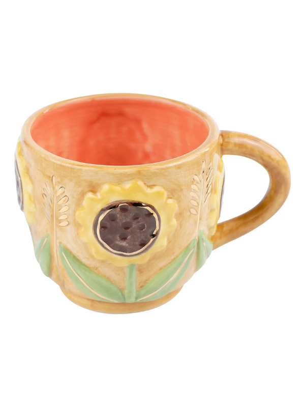 Sunflower and Wheat Mug