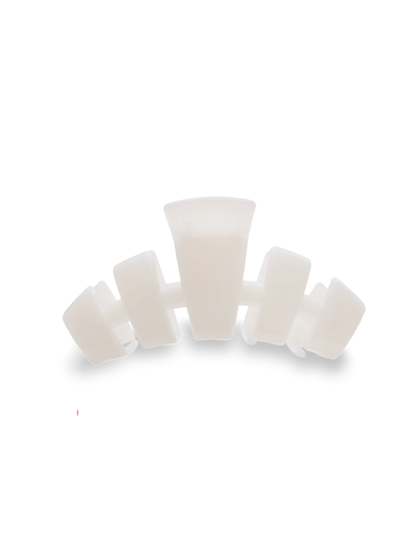 Classic Coconut White Large Hair Clip