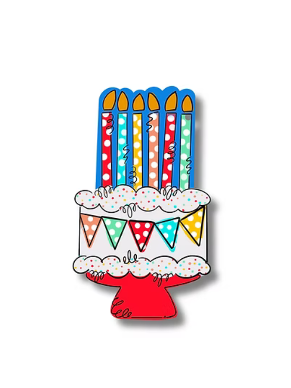 Birthday Cake Door Hanger