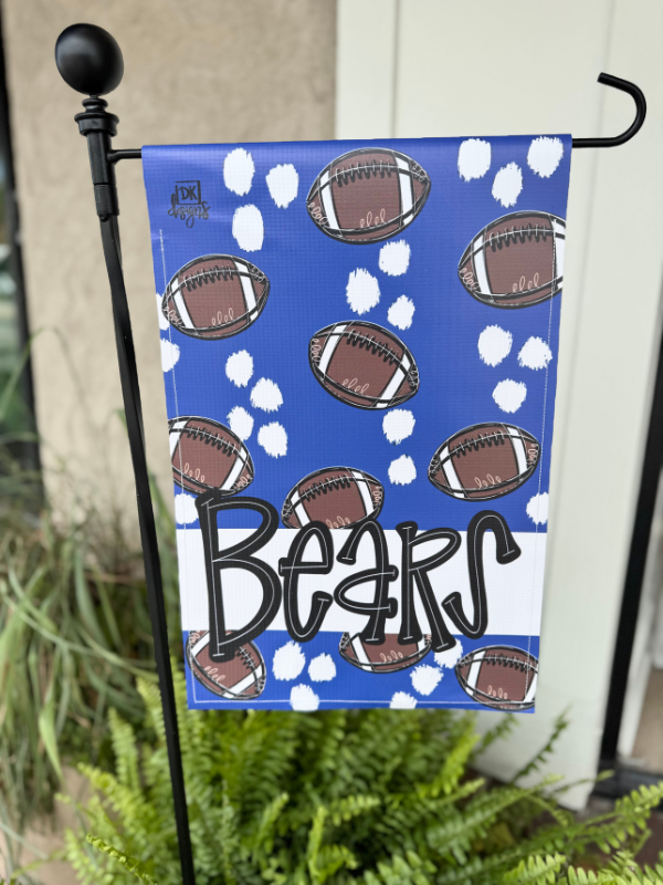 Bears Football Garden Flag