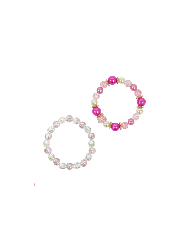 Girls Mermaid Pearl Bracelet Set