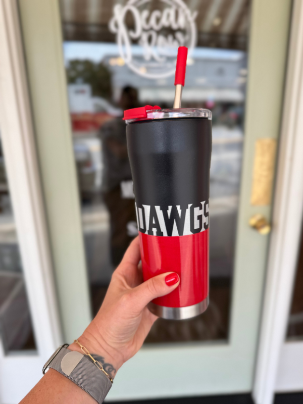 DAWGS Stainless Steel 2 in 1 Straw Tumbler