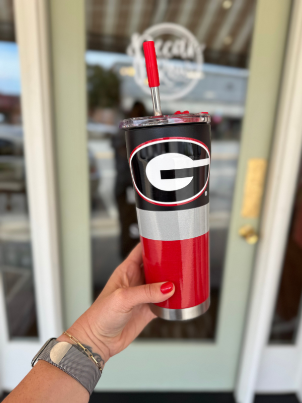 DAWGS Stainless Steel 2 in 1 Straw Tumbler