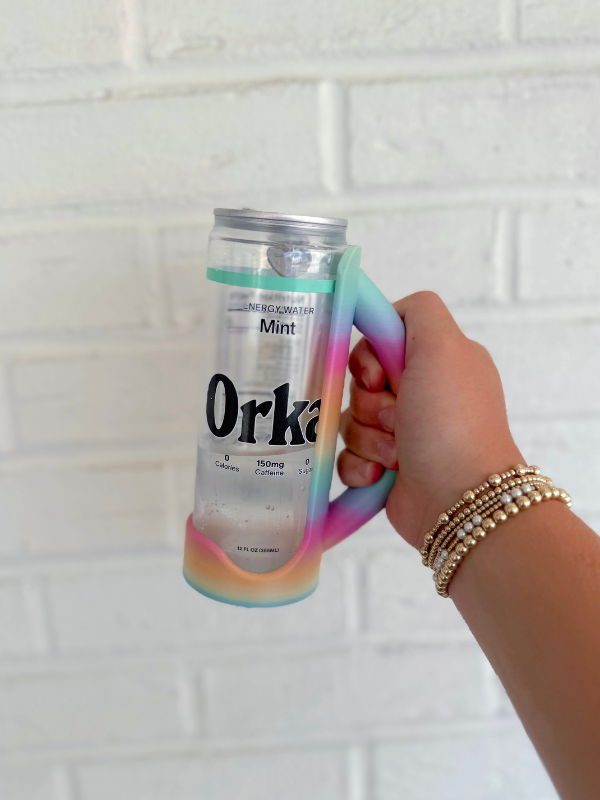 Slim Can Holder in Rainbow