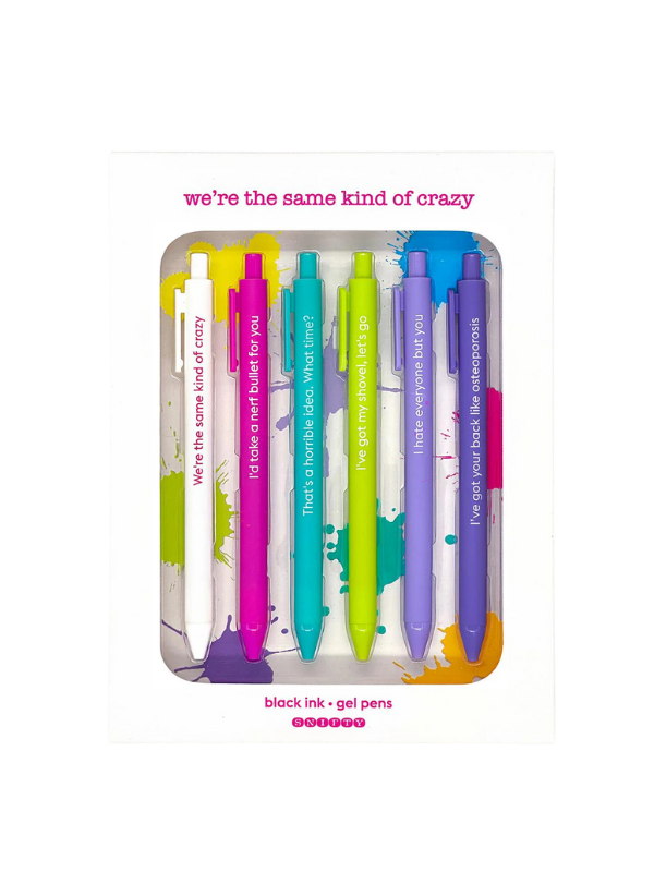 We're the Same Kind Of Crazy Pen Set