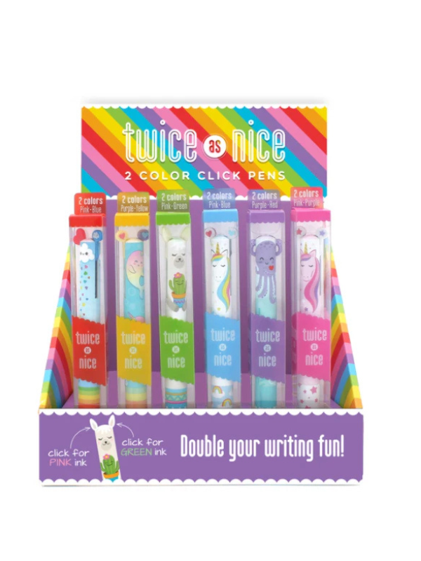 Twice as Nice 2 Color Pens-Magical