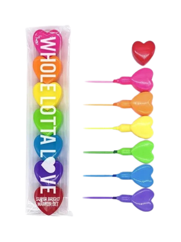 Whole Lotta Love Heart Markers