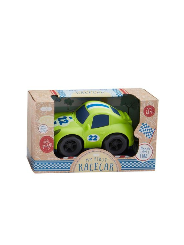 My First Racecar in Green