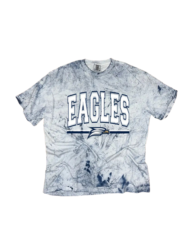 Eagles Stripe Acid Washed Tee