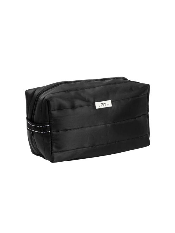 Black Puffer Dopp Till You Drop Toiletry Bag by Scout