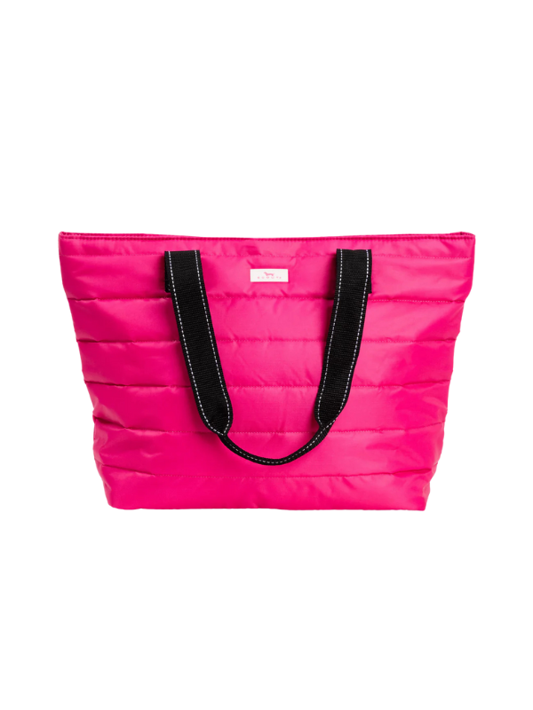 Pink Puffer Layover Tote Bag by Scout