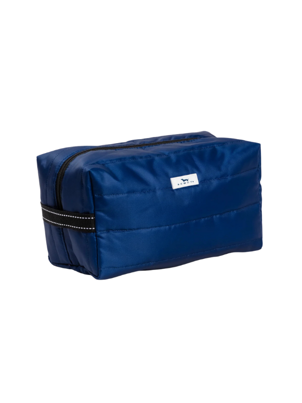 Navy Puffer Dopp Till You Drop Toiletry Bag by Scout