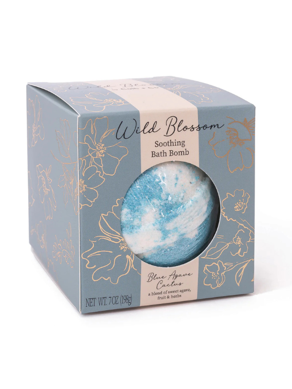 Blue Agave Cactus Soothing Bath Bomb