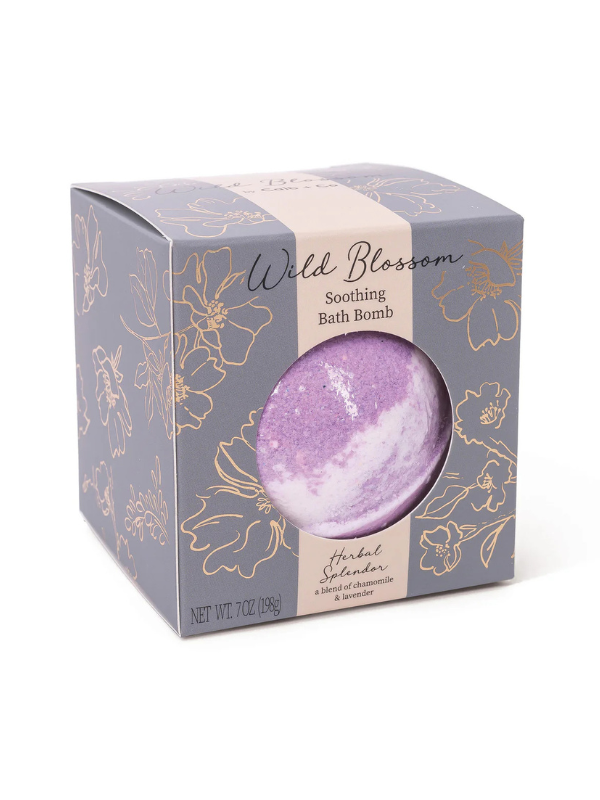 Herbal Splendor Soothing Bath Bomb