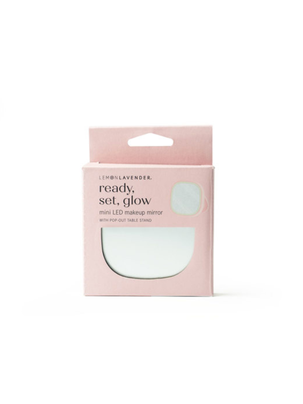 Lemon Lavender LED light up Mini Mirror