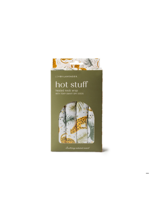 Lemon Lavender Hot Stuff Heated Neck Wrap