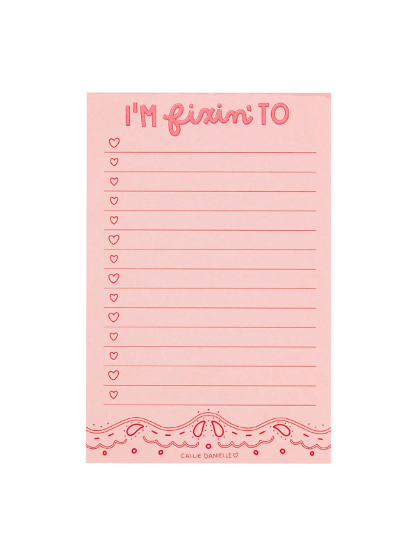 I'm Fixin To Notepad