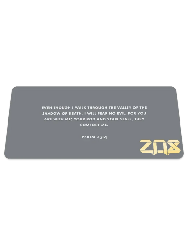 Fear No Evil Bible Verse Bracelet