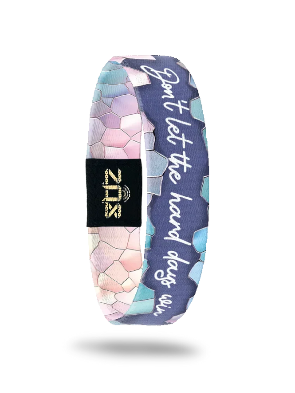 Don't Let the Hard Days Win Bible Verse Bracelet
