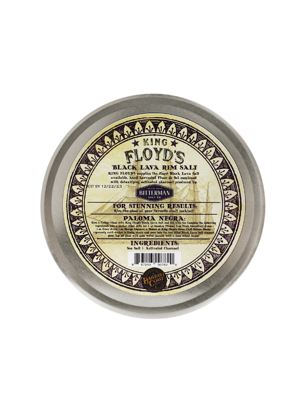 Black Lava Rim Salt