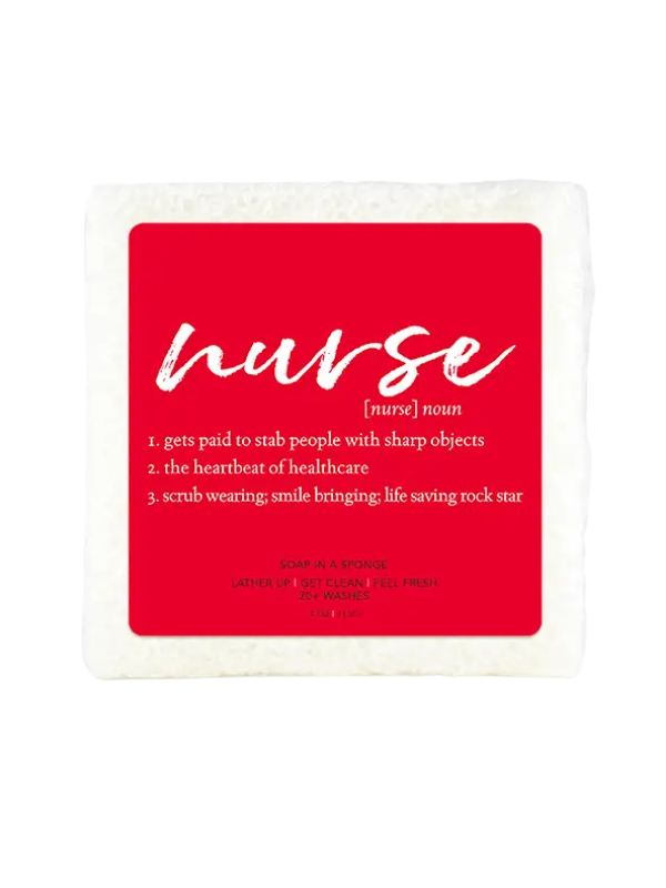 Caren Nurse Soap in a Sponge