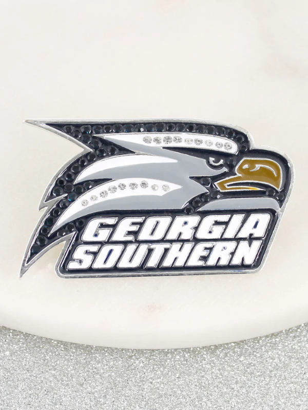 Georgia Southern Crystal Logo Pin