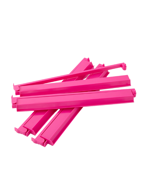 Hot Pink Rack and Pusher Set For Mahjong