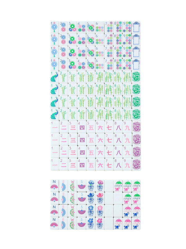 Limoncello Mahjong Tiles