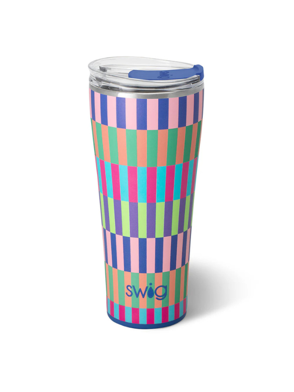 Brite Stripes 32oz Tumbler by Swig Life