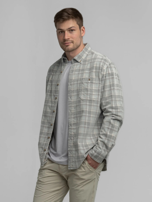Braxton Lightweight Cord Flannel in Avondale By Southern Shirt Co.