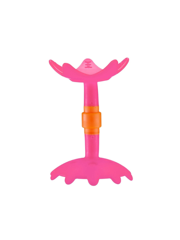 Pink Grip Massaging Teether